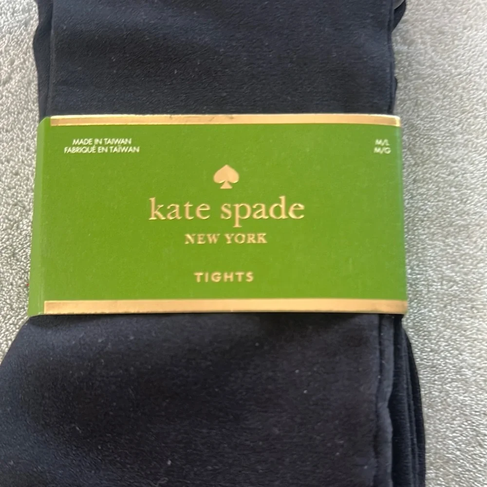 Kate Spade - Black Tights
